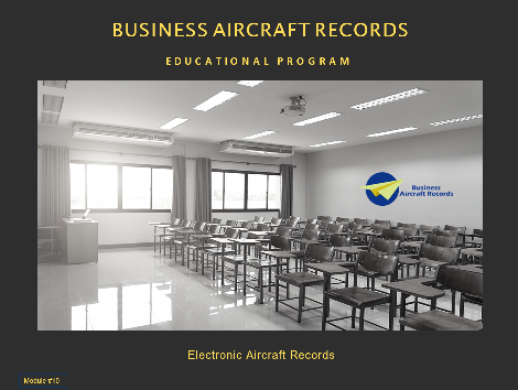 Electronic Aircraft Records  (Overview) (ATS)